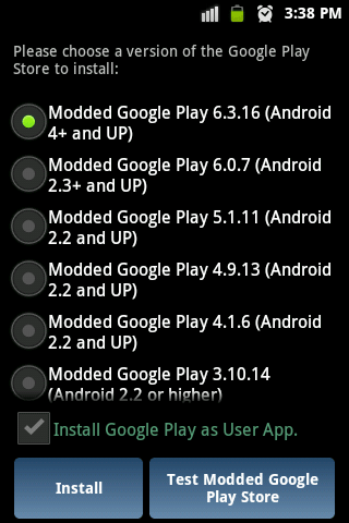 modded google play store